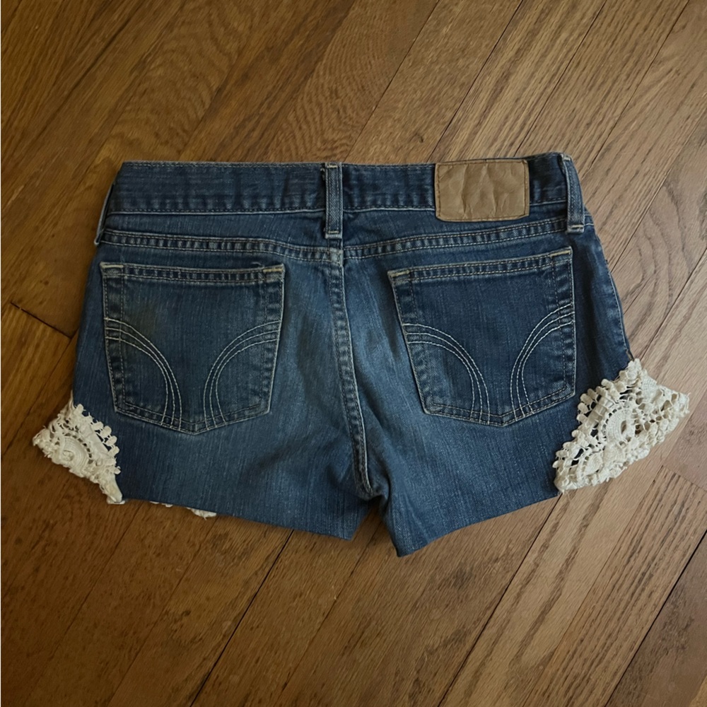 Custom lace shorts